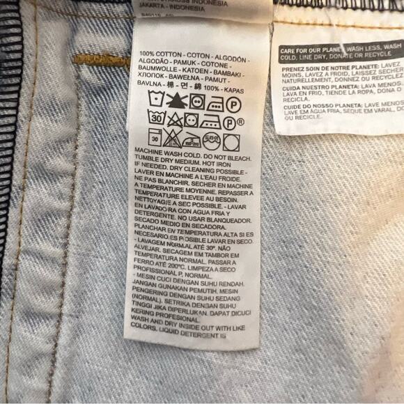 Levi’s premium Two-Tone Denim Jacket sz XS - Picture 3 of 8